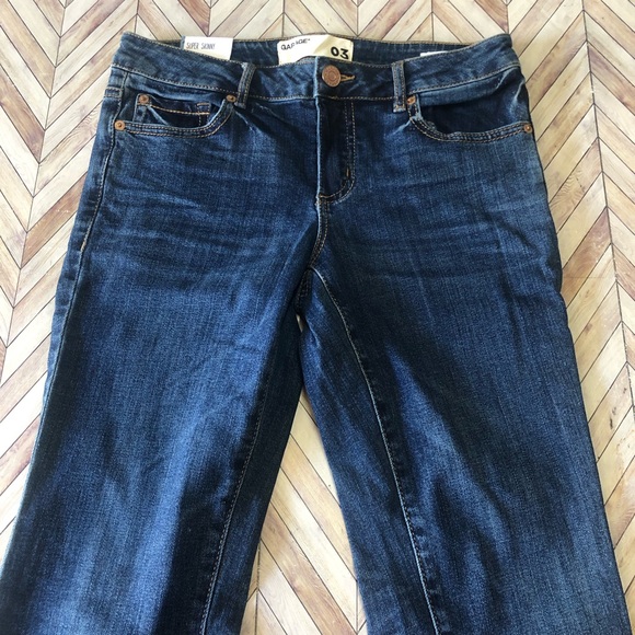 Garage Super Skinny Night Sky Blue Denim Jeans Size 3 NWT - Picture 2 of 7